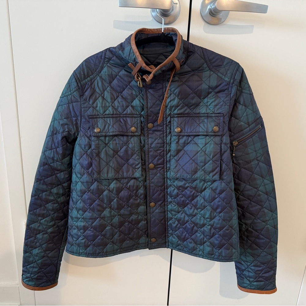 Polo Ralph Lauren Quilted Jacket Plaid - size M
